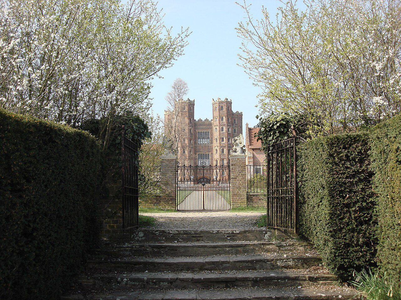 layer marney tower visit - Layer Marney Tower from the Back Garden