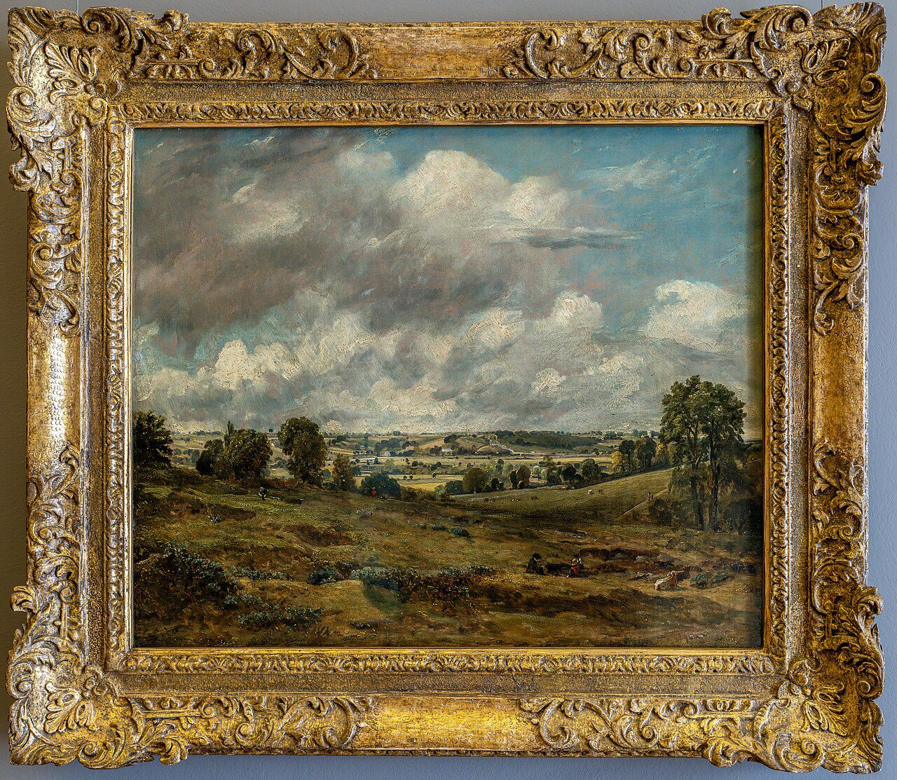 dedham vale walks - View of Dedham Vale from East Bergholt - John Constable