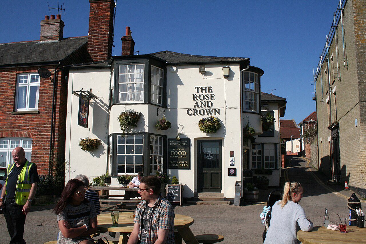 wivenhoe pubs - Wivenhoe, The 'Rose and Crown'-geograph-4443886-by-Dr-Neil-Clifton